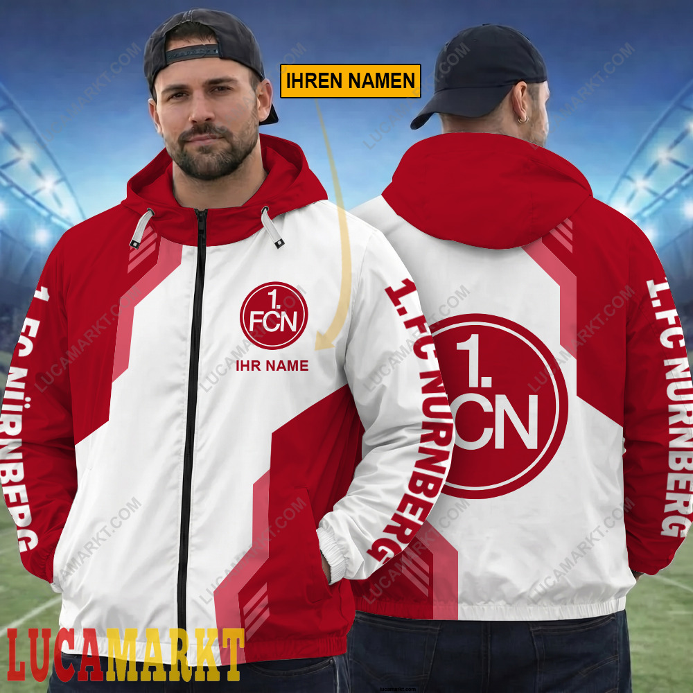 1. FC Nürnberg – FlexZip Hoodie Sonderausgabe mit Ihrem Namen 1. FC Nürnberg – FlexZip Hoodie Sonderausgabe mit Ihrem Namen