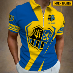 1. FC Saarbrücken - Reißverschluss Poloshirt Sonderausgabe mit Ihrem Namen