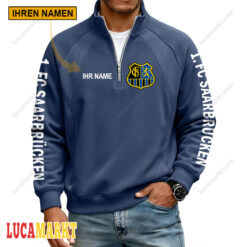 1. FC Saarbrücken - Pullover mit Reißverschluss Sonderausgabe mit Ihrem Namen