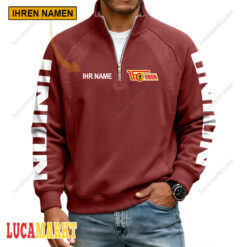 1. FC Union Berlin - Pullover mit Reißverschluss Sonderausgabe mit Ihrem Namen