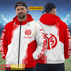 1. FSV Mainz 05 - FlexZip Hoodie Sonderausgabe mit Ihrem Namen