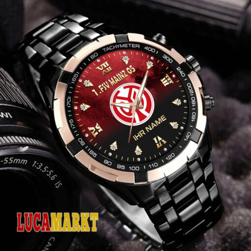 1. FSV Mainz 05 – Aurora Uhr Neue Edition mit Ihrem Namen 1. FSV Mainz 05 – Aurora Uhr Neue Edition mit Ihrem Namen