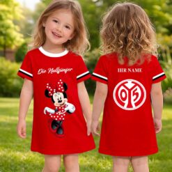 1. FSV Mainz 05 – Mädchenkleid Minnie mit Ihrem Namen