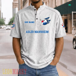 Adler Mannheim - Stehkragen-Polo Neue Version mit Ihrem Namen