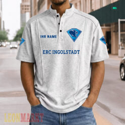 ERC Ingolstadt - Stehkragen-Polo Neue Version mit Ihrem Namen