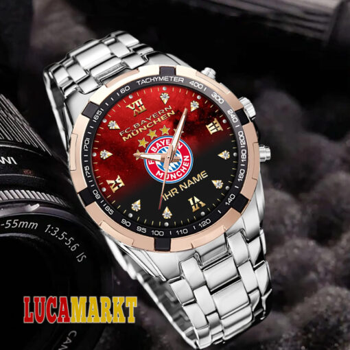 Bayern München – Aurora Uhr Neue Edition mit Ihrem Namen Bayern München – Aurora Uhr Neue Edition mit Ihrem Namen