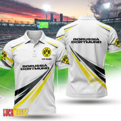 Borussia Dortmund - Polo Hemd Sportlicher Stil mit Ihrem Namen