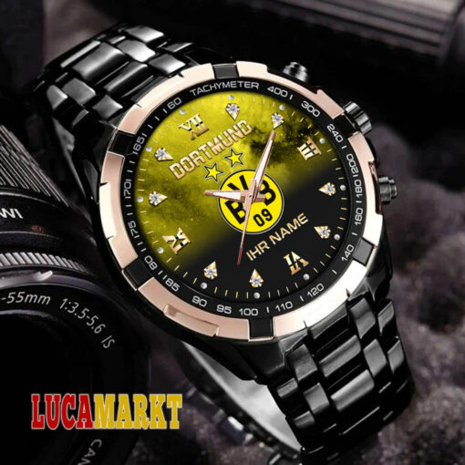 Borussia Dortmund – Aurora Uhr Neue Edition mit Ihrem Namen Borussia Dortmund – Aurora Uhr Neue Edition mit Ihrem Namen