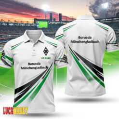 Borussia Mönchengladbach - Polo Hemd Sportlicher Stil mit Ihrem Namen