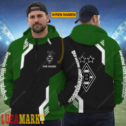 Borussia Mönchengladbach - FlexZip Hoodie Sonderausgabe mit Ihrem Namen