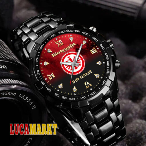 Eintracht Frankfurt – Aurora Uhr Neue Edition mit Ihrem Namen Eintracht Frankfurt – Aurora Uhr Neue Edition mit Ihrem Namen