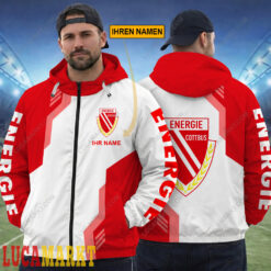 Energie Cottbus - FlexZip Hoodie Sonderausgabe mit Ihrem Namen