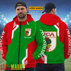 FC Augsburg - FlexZip Hoodie Sonderausgabe mit Ihrem Namen
