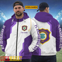 FC Erzgebirge Aue - FlexZip Hoodie Sonderausgabe mit Ihrem Namen