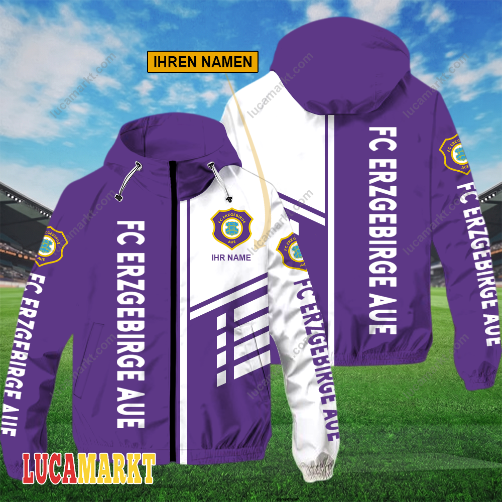 FC Erzgebirge Aue – FlexZip Hoodie Neue Edition mit Ihrem Namen FC Erzgebirge Aue – FlexZip Hoodie Neue Edition mit Ihrem Namen