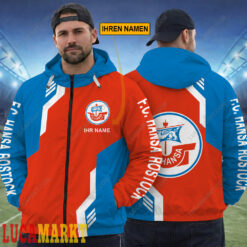 FC Hansa Rostock - FlexZip Hoodie Sonderausgabe mit Ihrem Namen