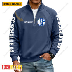 FC Schalke 04 - Pullover mit Reißverschluss Sonderausgabe mit Ihrem Namen