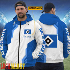 Hamburger SV - FlexZip Hoodie Sonderausgabe mit Ihrem Namen