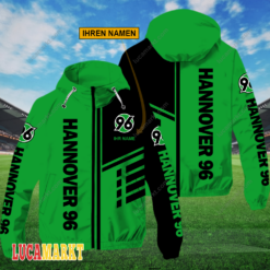Hannover 96 - FlexZip Hoodie Neue Edition mit Ihrem Namen
