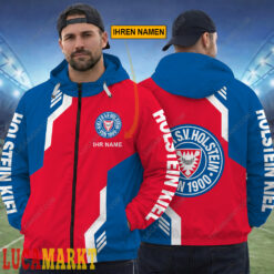 Holstein Kiel - FlexZip Hoodie Sonderausgabe mit Ihrem Namen