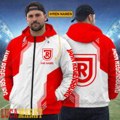 Jahn Regensburg - FlexZip Hoodie Sonderausgabe mit Ihrem Namen