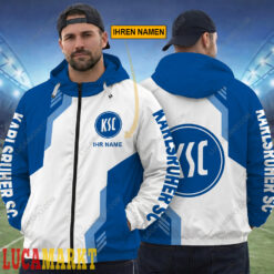 Karlsruher SC - FlexZip Hoodie Sonderausgabe mit Ihrem Namen