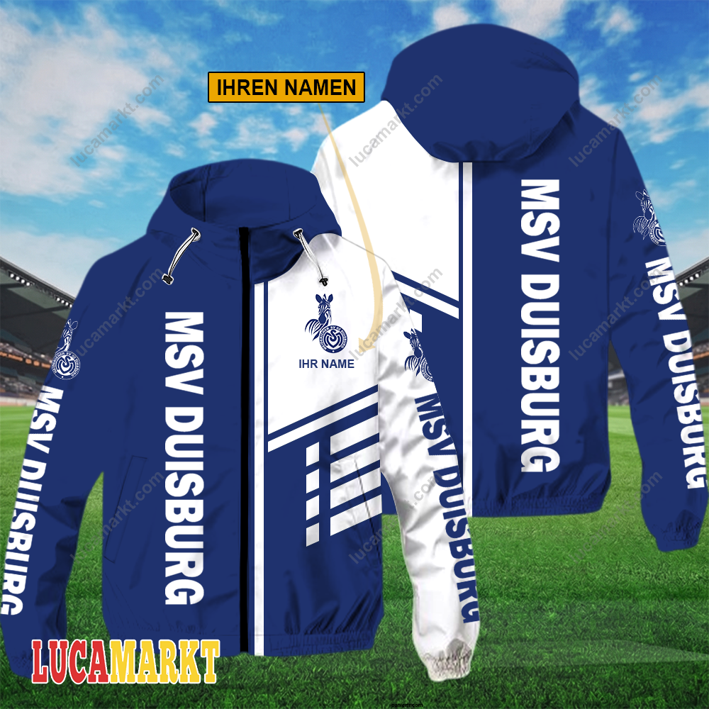Msv duisburg – FlexZip Hoodie Neue Edition mit Ihrem Namen Msv duisburg – FlexZip Hoodie Neue Edition mit Ihrem Namen