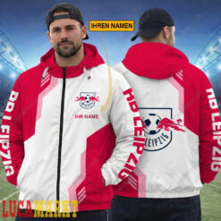 RB Leipzig - FlexZip Hoodie Sonderausgabe mit Ihrem Namen