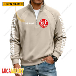 Rot-Weiss Essen – Pullover mit Reißverschluss Sonderausgabe mit Ihrem Namen