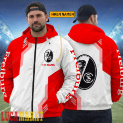 SC Freiburg - FlexZip Hoodie Sonderausgabe mit Ihrem Namen