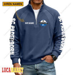 SC Paderborn 07 - Pullover mit Reißverschluss Sonderausgabe mit Ihrem Namen