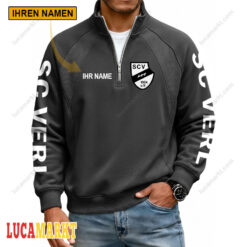 SC Verl - Pullover mit Reißverschluss Sonderausgabe mit Ihrem Namen