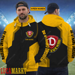 SG Dynamo Dresden - FlexZip Hoodie Sonderausgabe mit Ihrem Namen