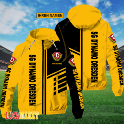 SG Dynamo Dresden - FlexZip Hoodie Neue Edition mit Ihrem Namen