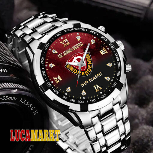 SG Dynamo Dresden – Aurora Uhr Neue Edition mit Ihrem Namen SG Dynamo Dresden – Aurora Uhr Neue Edition mit Ihrem Namen