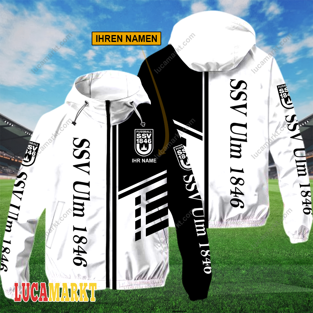 SSV Ulm 1846 – FlexZip Hoodie Neue Edition mit Ihrem Namen SSV Ulm 1846 – FlexZip Hoodie Neue Edition mit Ihrem Namen