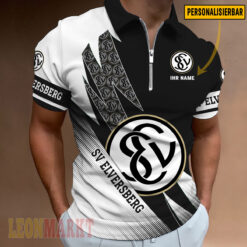 SV Elversberg - Reißverschluss Poloshirt Neue Version mit Ihrem Namen