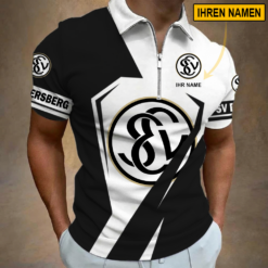 SV Elversberg - Reißverschluss Poloshirt Sonderausgabe mit Ihrem Namen