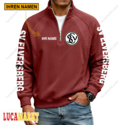 SV Elversberg – Pullover mit Reißverschluss Sonderausgabe mit Ihrem Namen