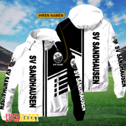 SV Sandhausen - FlexZip Hoodie Neue Edition mit Ihrem Namen
