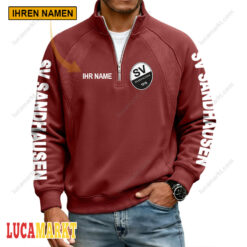 SV Sandhausen – Pullover mit Reißverschluss Sonderausgabe mit Ihrem Namen