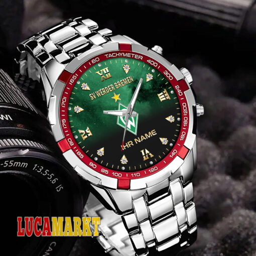SV Werder Bremen – Aurora Uhr Neue Edition mit Ihrem Namen SV Werder Bremen – Aurora Uhr Neue Edition mit Ihrem Namen