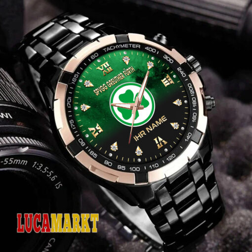 SpVgg Greuther Fürth – Aurora Uhr Neue Edition mit Ihrem Namen SpVgg Greuther Fürth – Aurora Uhr Neue Edition mit Ihrem Namen