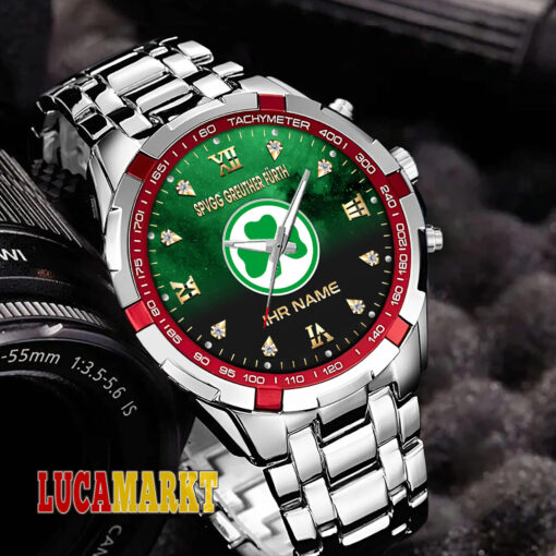 SpVgg Greuther Fürth – Aurora Uhr Neue Edition mit Ihrem Namen SpVgg Greuther Fürth – Aurora Uhr Neue Edition mit Ihrem Namen