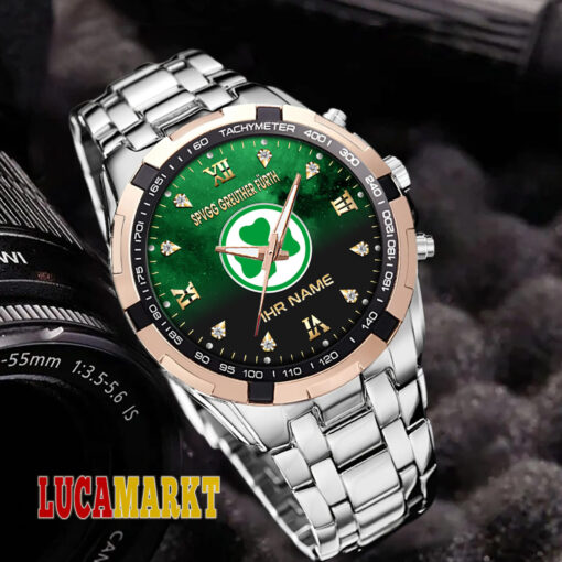 SpVgg Greuther Fürth – Aurora Uhr Neue Edition mit Ihrem Namen SpVgg Greuther Fürth – Aurora Uhr Neue Edition mit Ihrem Namen
