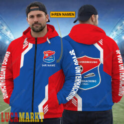 SpVgg Unterhaching - FlexZip Hoodie Sonderausgabe mit Ihrem Namen