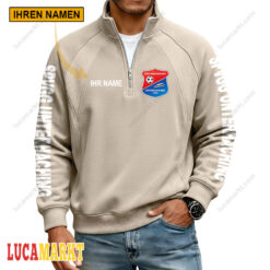 SpVgg Unterhaching – Pullover mit Reißverschluss Sonderausgabe mit Ihrem Namen