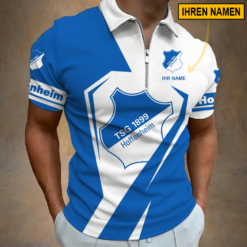 TSG 1899 Hoffenheim - Reißverschluss Poloshirt Sonderausgabe mit Ihrem Namen