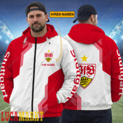 VfB Stuttgart - FlexZip Hoodie Sonderausgabe mit Ihrem Namen