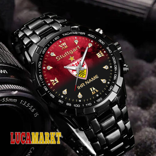 VfB Stuttgart – Aurora Uhr Neue Edition mit Ihrem Namen VfB Stuttgart – Aurora Uhr Neue Edition mit Ihrem Namen